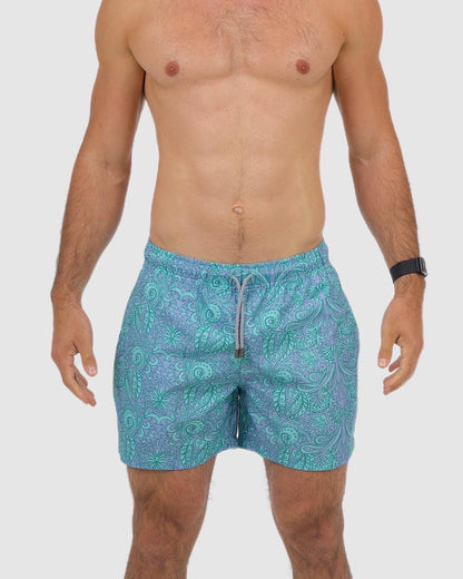 Turquoise Floral