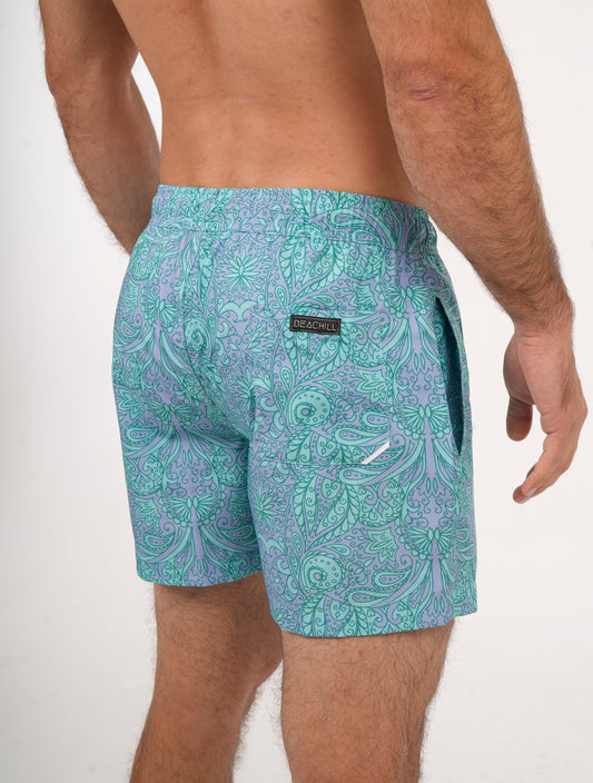 Turquoise Floral